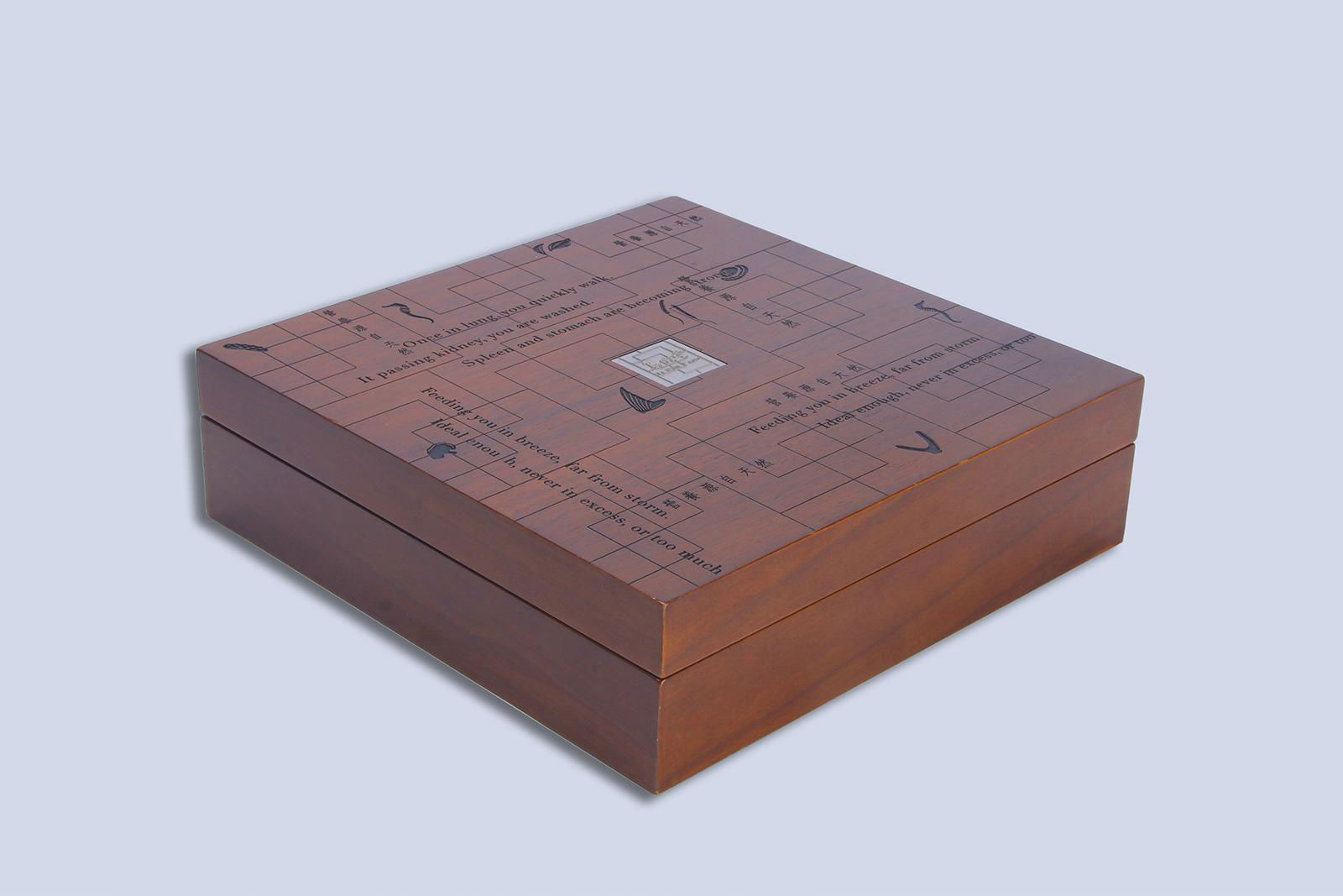 亞克力展示架收納盒 亞克力透明 木質盒子 4