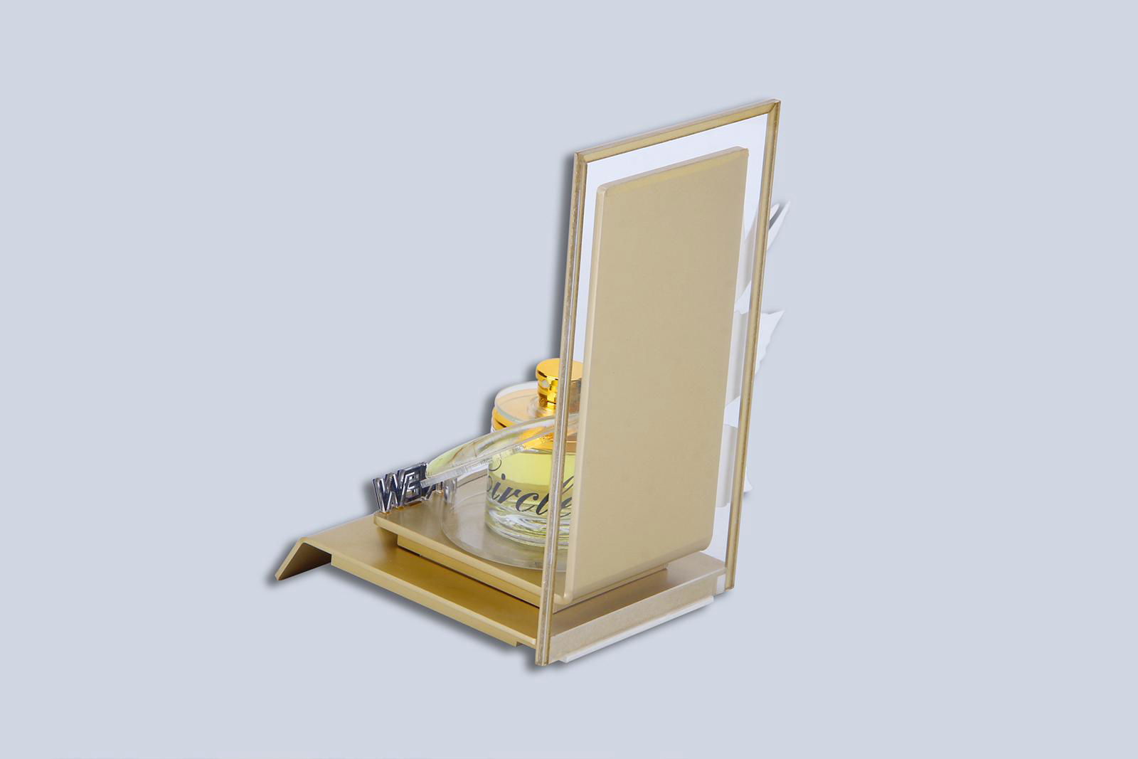 Essential oils display Stand Acrylic sheet holder Merchandising Display 5