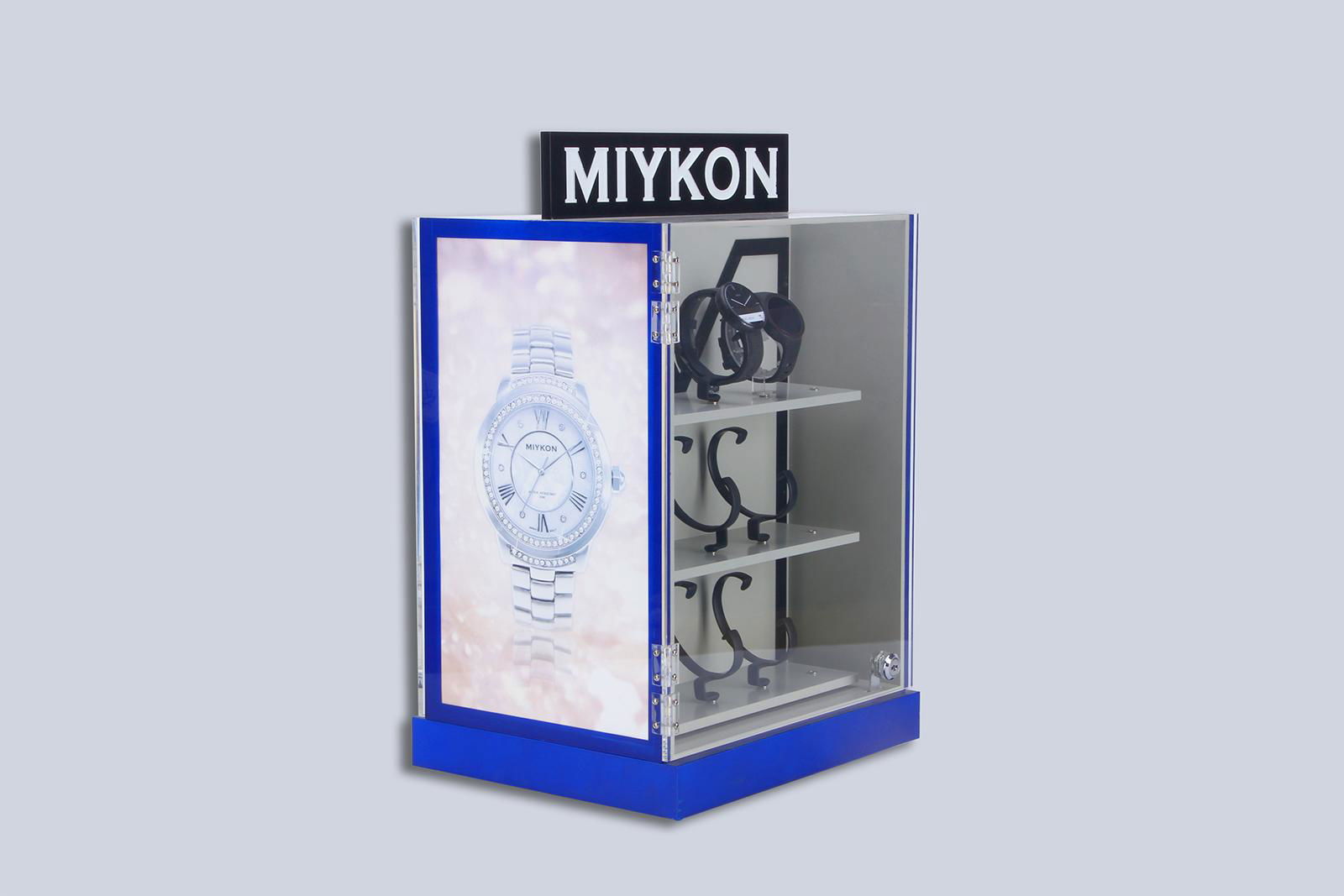 Acrylic plexiglass Acrylic floor display Watch Display Stand Acrylic Display 3