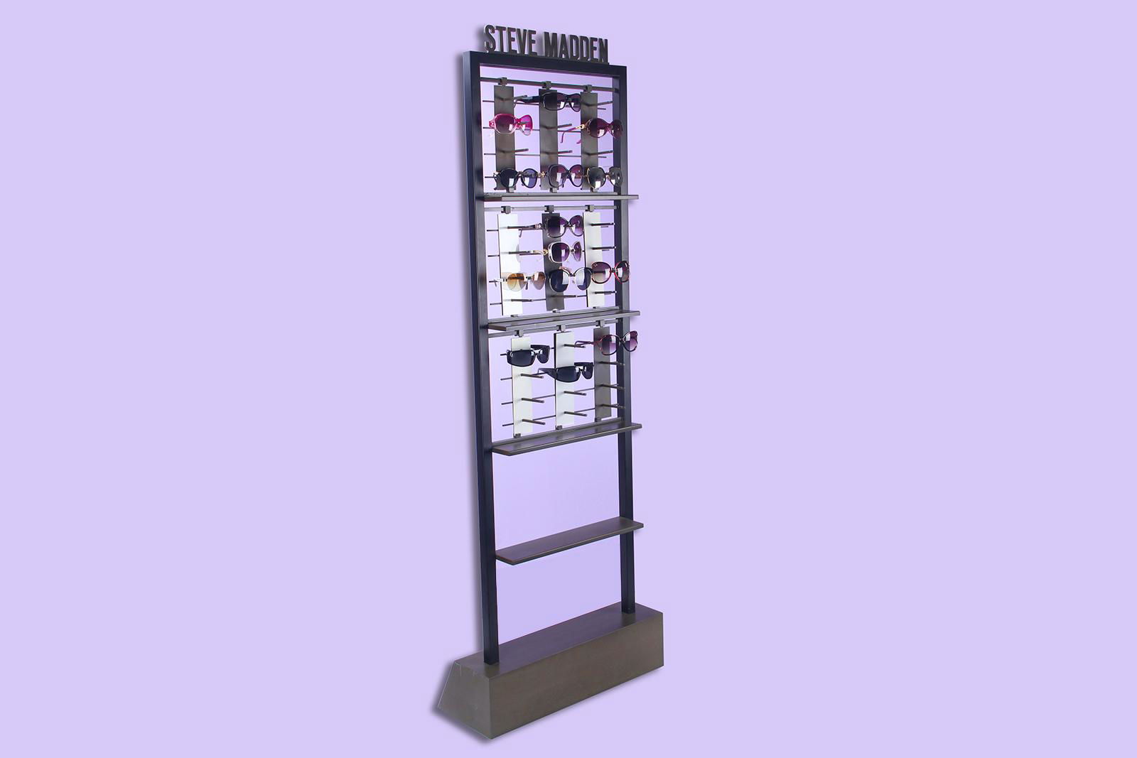 Eye Wear Display Stands Acrylic Merchandising Display Acrylic floor display 5