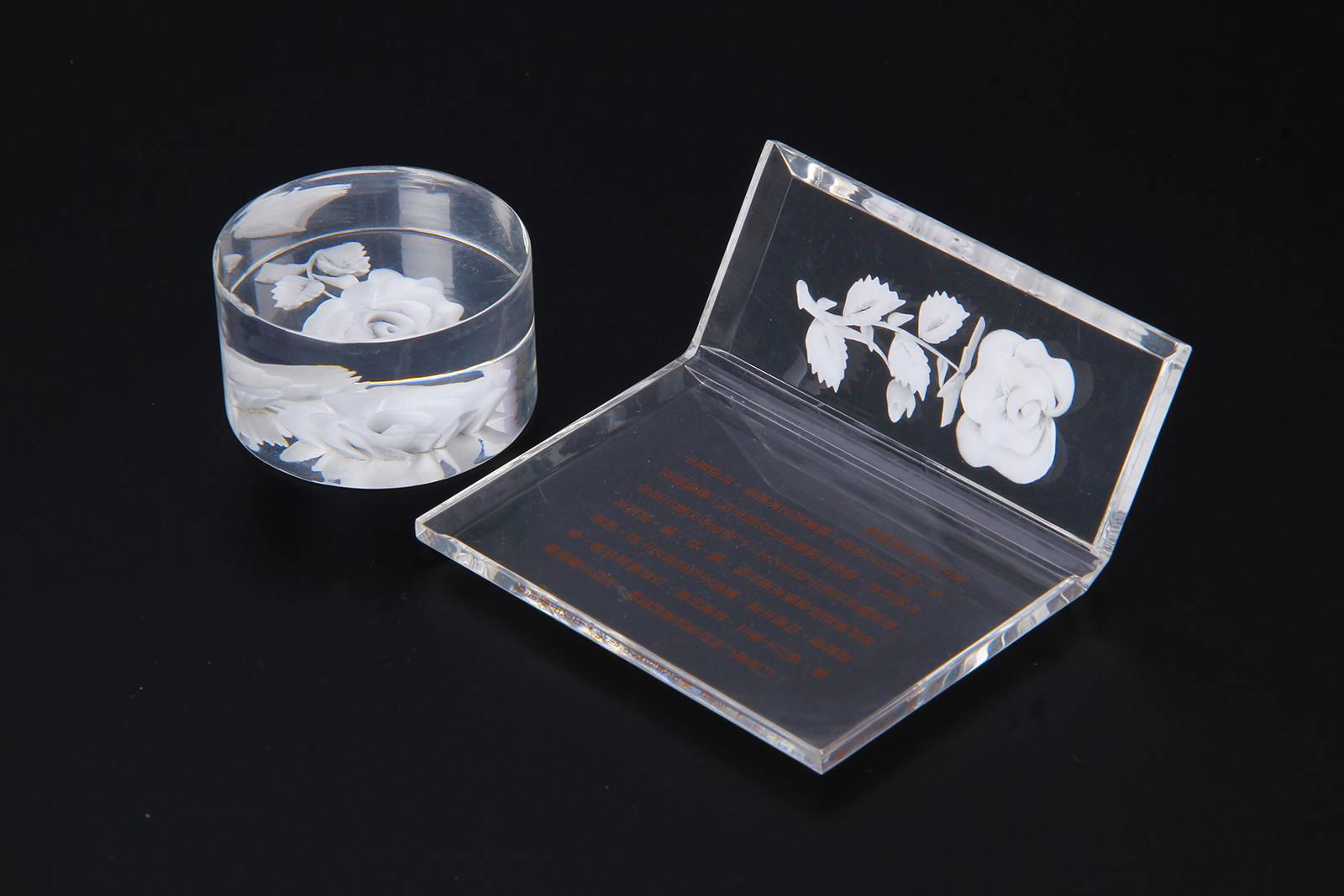 Glass acrylic Acrylic Crafts Acrylic transparent 2