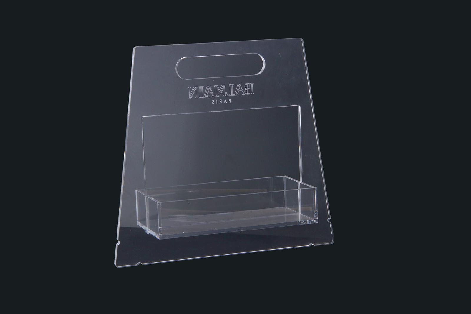 亞克力筆筒杯子展示架 有機玻璃展示架 日用品收納盒 亞克力盒 5