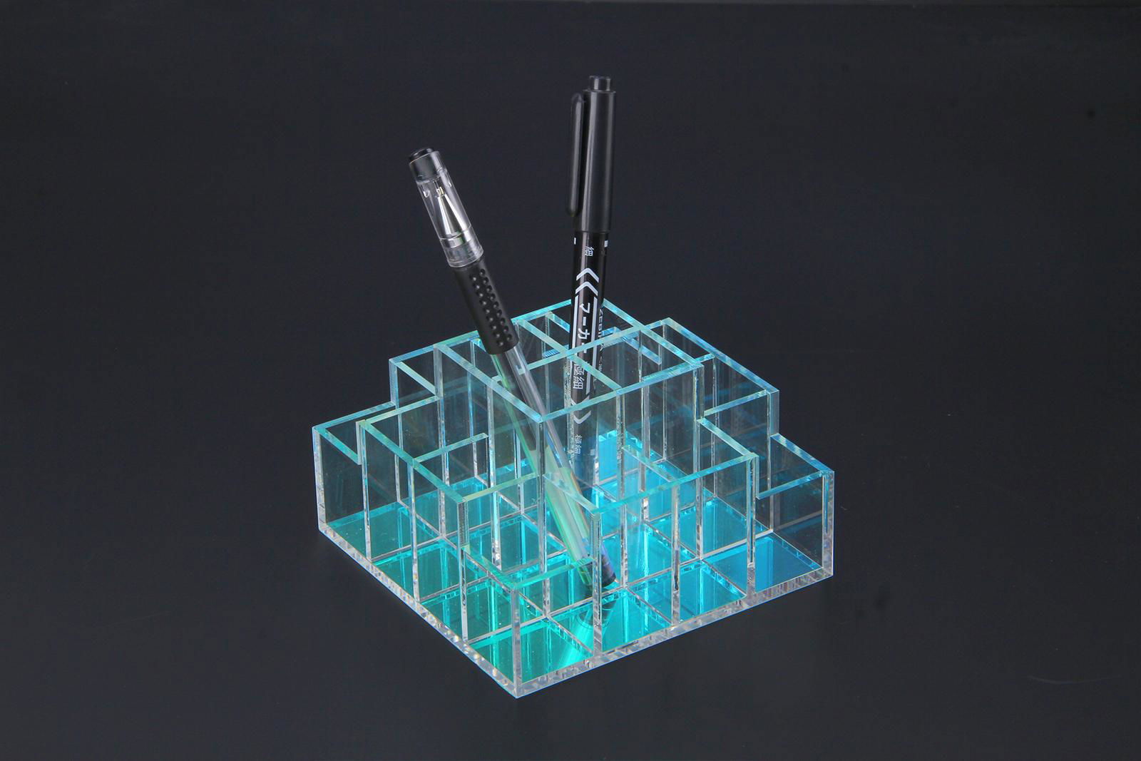 Plexiglass display stand Pen holder