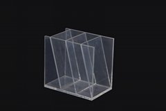 亞克力透明玻璃收納展示架
