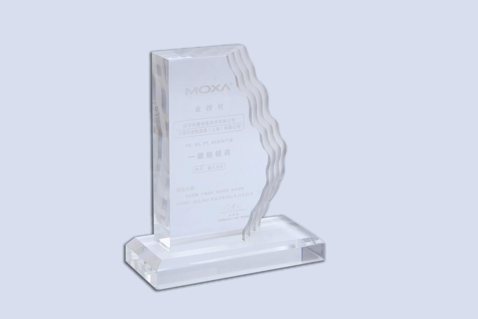 Plastic acrylic glass trophy Perspex acrylic troph Acrylic awards 4