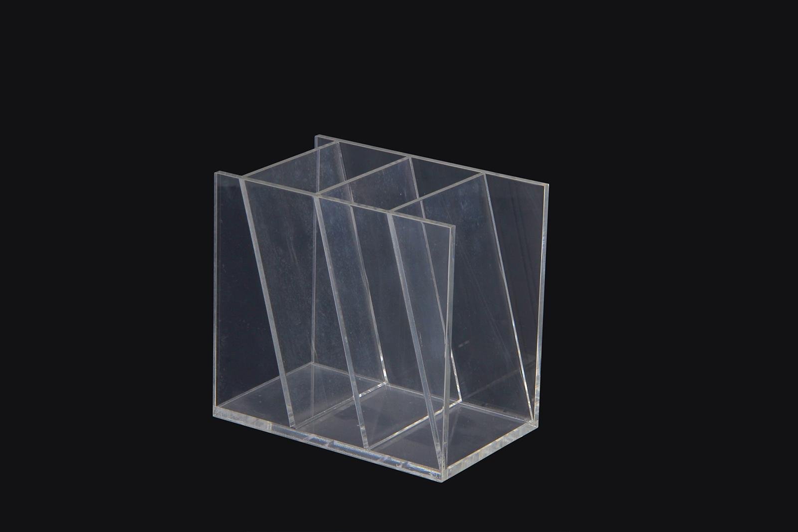 有機玻璃展示架 筆筒 日用品收納盒 亞克力盒 2
