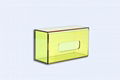 Acrylic tissue storage box