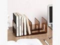 Acrylic transparent book stand Storage rack Data shelf