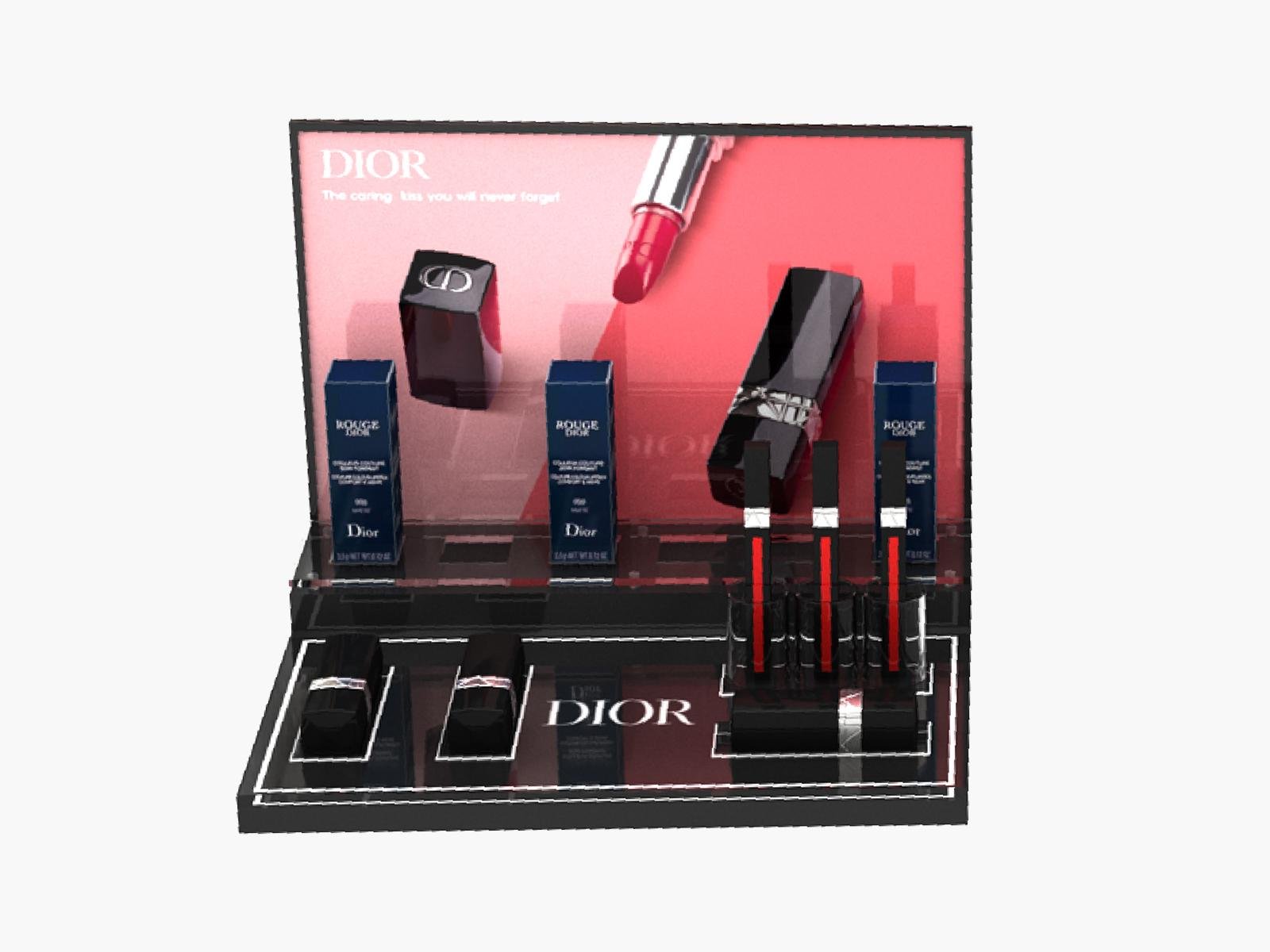 Acrylic cosmetics organizer Cosmetic box Nail polish/Lipstick 3