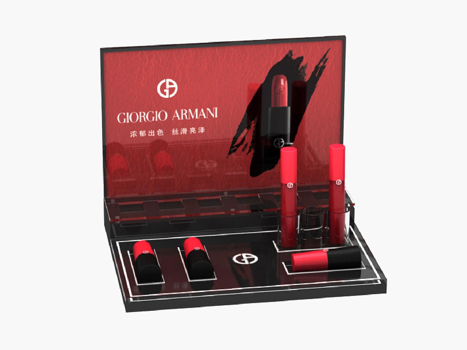 Acrylic cosmetics organizer Cosmetic box Nail polish/Lipstick 5