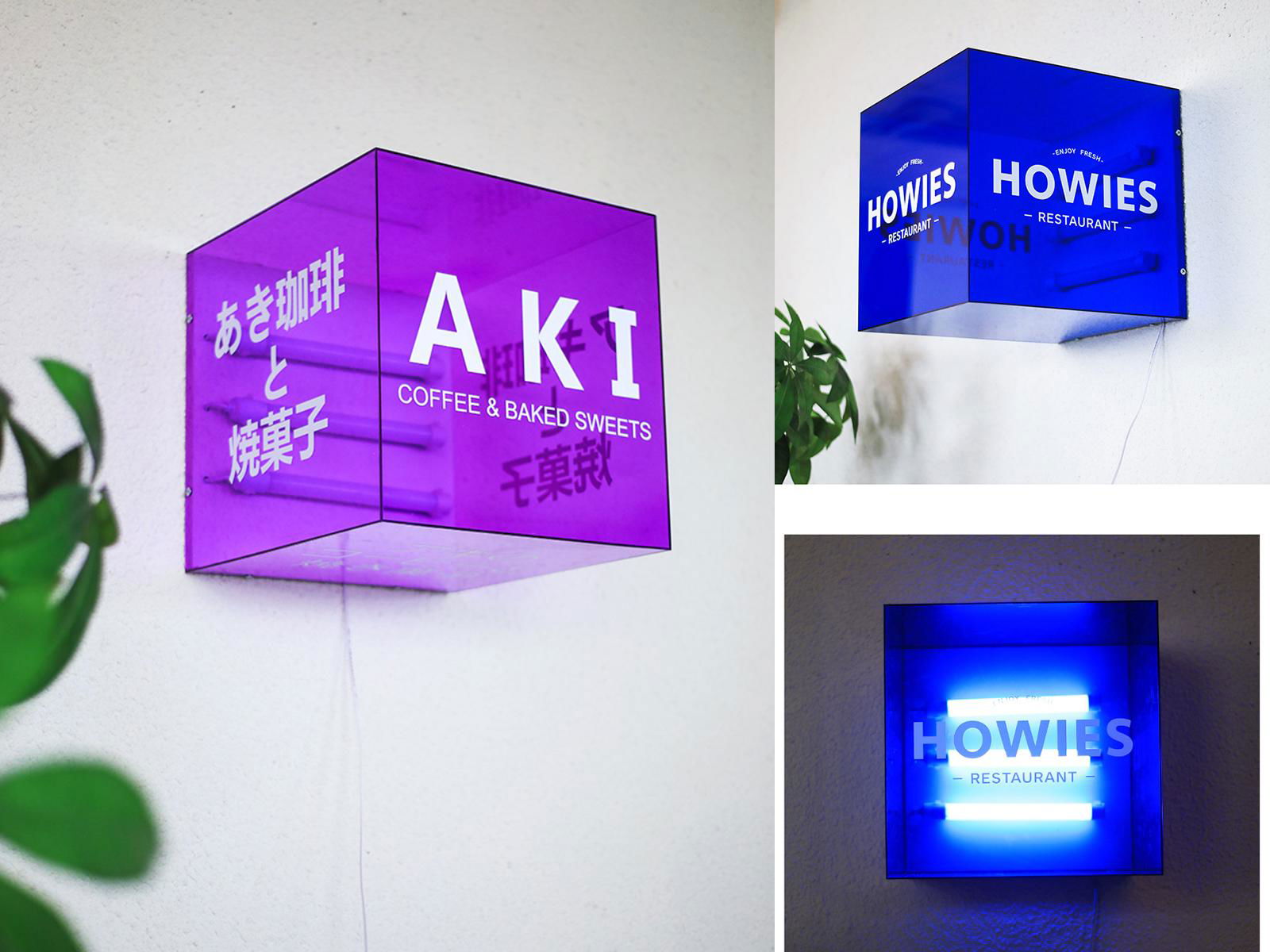 Acrylic LED display sign