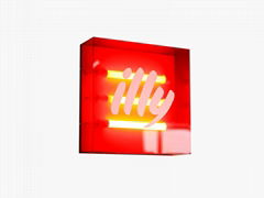 Light box billboard INS wind neon acrylic Acrylic LED sign display