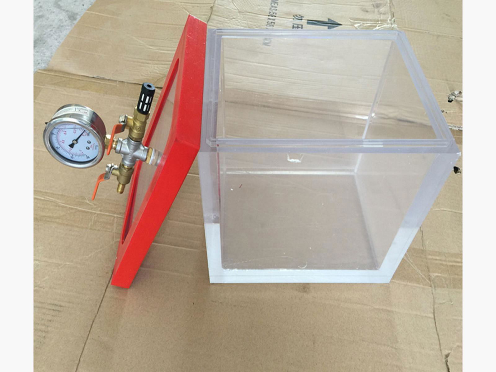 Transparent acrylic plexiglass box Vacuum box Suction box drying box 2