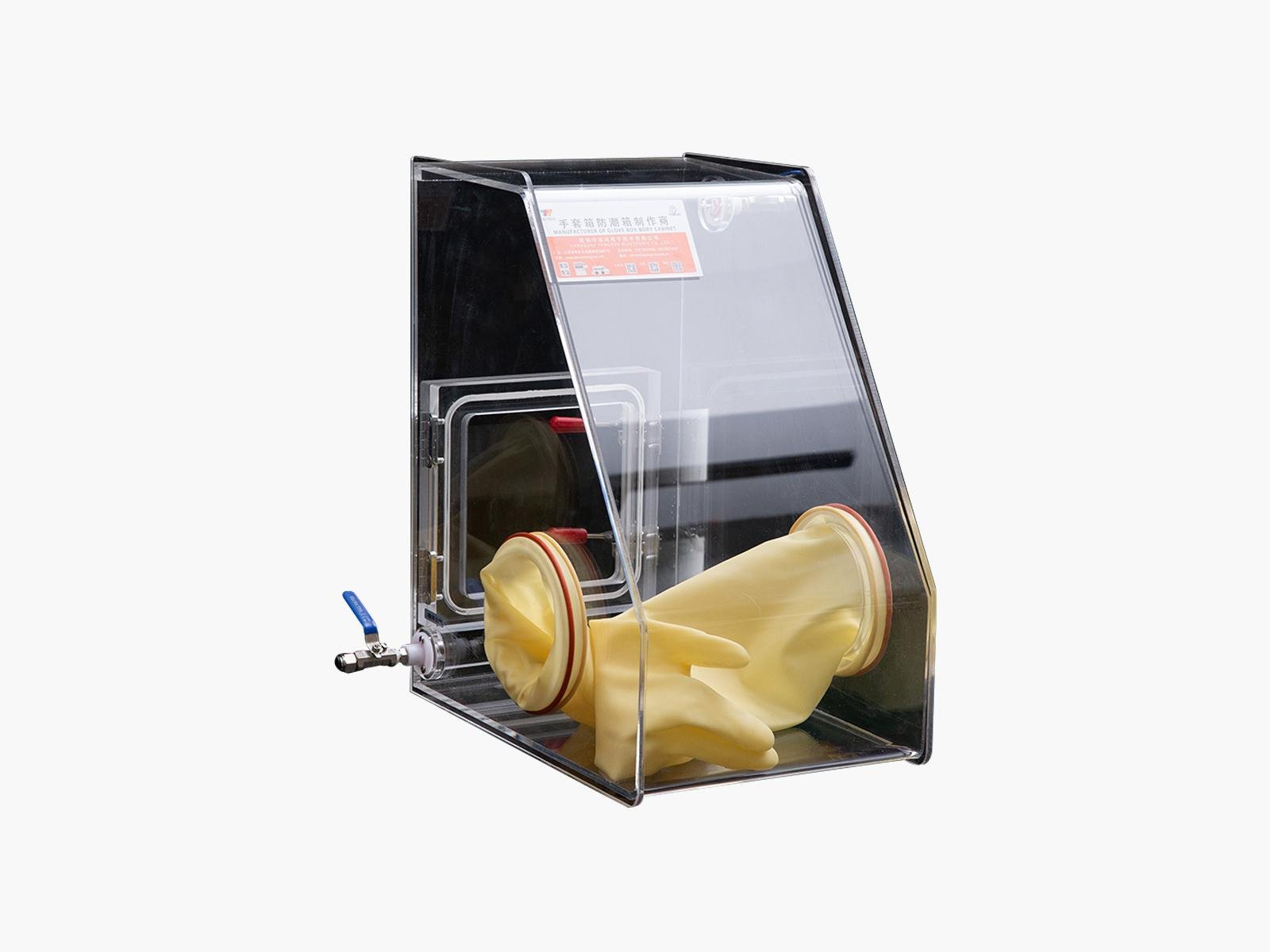手套箱 防潮箱 實驗箱 真空箱 乾燥箱 有機玻璃亞克力厭氧箱 2