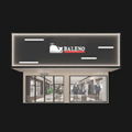 BALENO LClothing acrylic display,case stand Acrylic sign holder Display Stand