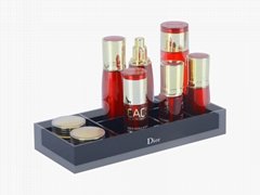 Acrylic cosmetic display stand Acrylic cosmetic makeup organizer sign holder 