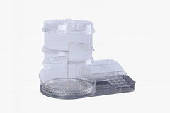 Acrylic Lipstick Organizer Acrylic transparent Round storage rack