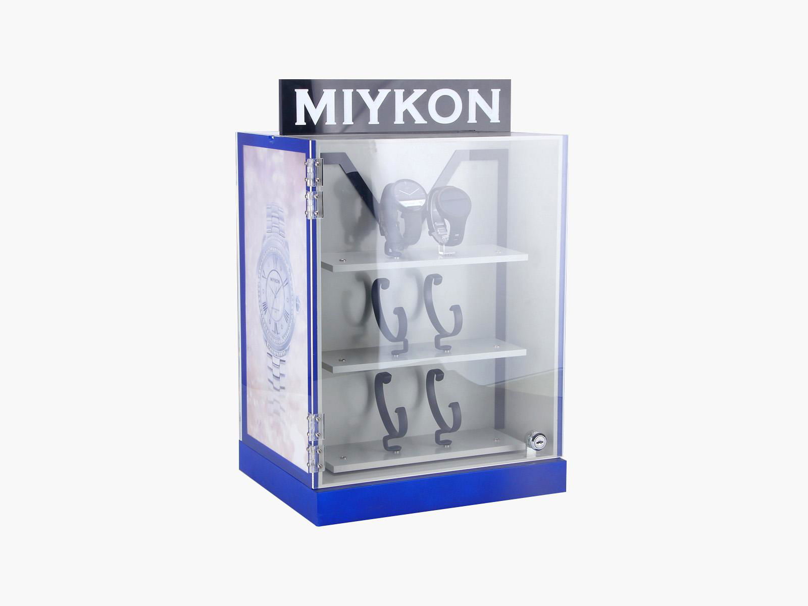 Acrylic plexiglass Acrylic floor display Watch Display Stand Acrylic Display