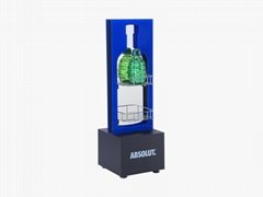 Acrylic wine rack Acrylic Merchandising Display Acryl display stand