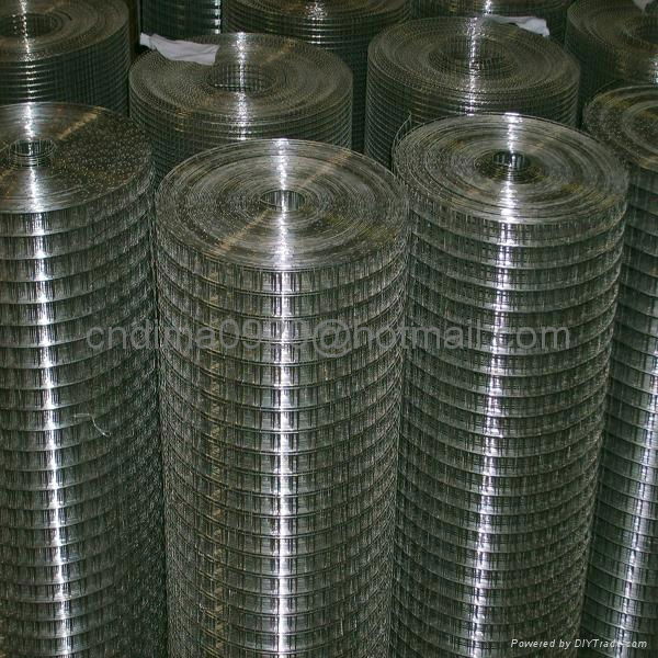 Galvanized and PVC Coated Welded Wire Mesh 