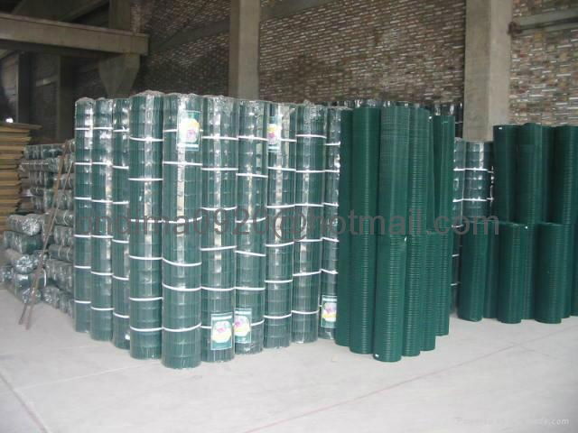 Galvanized and PVC Coated Welded Wire Mesh  5