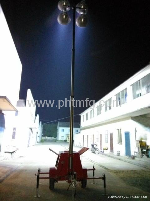 Constructions Mobile Lighting Tower