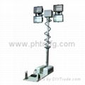 Vehicle Roof-mounted LED Move Lights/2.5m height/240W LED 2