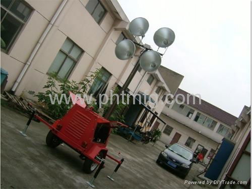 Diesel Generator Set Mobile Light Tower 2