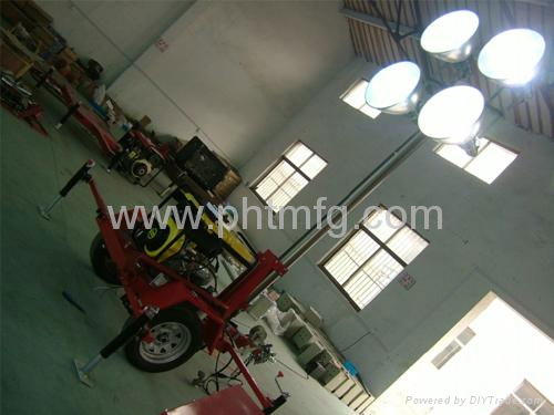 Diesel Generator Set Mobile Light Tower 5