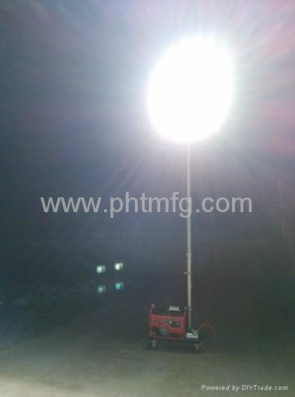 Portable Gasoline Generator Mobile Light Tower