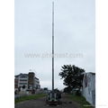 21m mast tested by customer-PHTmast