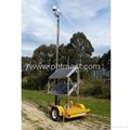 6m CCTV pneumatic telescopic masts for Security/Surveillance 2