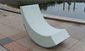 PE rattan plastic chair outdoor leisure beach chair 4