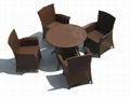 outdoor garden furniture leisure wicker bar furniture  4