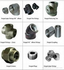 high pressure forged pipe fittings