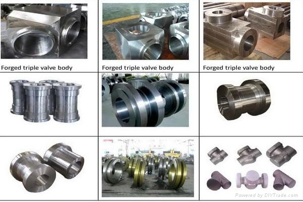 high pressure forged valve parts