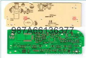 供應深圳黑色油墨FR4剛性電路板批量PCB快板打樣 2