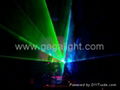 Blue Indoor Laser Lamp 2000Mw 0.2Lm Party DMX Moving Head Lights Master / Slave 