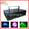 DMX 512 RGB Powerful Green Laser Sound Activated 90VAC - 250VAC / 300VA