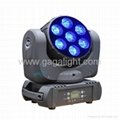 GA-LM22 NEW 7x15W leds beam moving head light 4 IN 1 CREE RGBW 