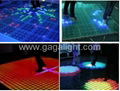 Led inductive stage floor