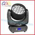 New 19x12W Osram led moving head light with zoom