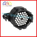 7CH IP65 Outdoor LED Par 64 RGB DMX Stage Lighting 90V - 240VAC 4 Button Control