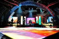 P62.5mm video led dance floor screen for exhibition, show