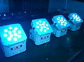 Led par can with battery / led par light with remote / led par light