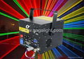 Animation Outdoor RGB Laser Light Diode Lighting Christmas Decoration 1800mw 