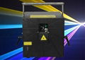 Portable Laser Show / DJ Disco Animation RGB Laser Light 38×35×30 cm For Windows