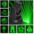 IP44 Red Moving Head Laser Light Animation Boller Skate Lights 0.2lm / w 50HZ 60