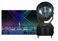 110° 3kw Outdoor Searchlight Wall Lights Powerful Discolor Single Head​ 5600K