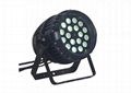 4 in 1 CE Stage Lighting Par Cans LED Zoom Light 18 X 10W 8 degrees - 60 degrees